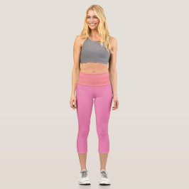 Erstellen Sie Ihre eigene benutzerdefinierte High Capri Leggings