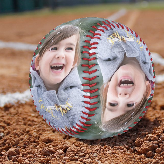 Erstellen Sie Ihre eigene benutzerdefinierte Perso Baseball (Create Your Own Custom Personalized Photo Baseball)