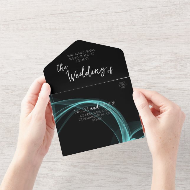 Erstellen Sie Ihre eigene benutzerdefinierte Rauch All In One Einladung (Eröffnung)