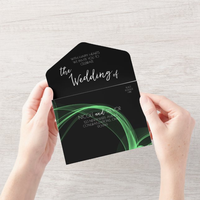 Erstellen Sie Ihre eigene benutzerdefinierte Rauch All In One Einladung (Eröffnung)