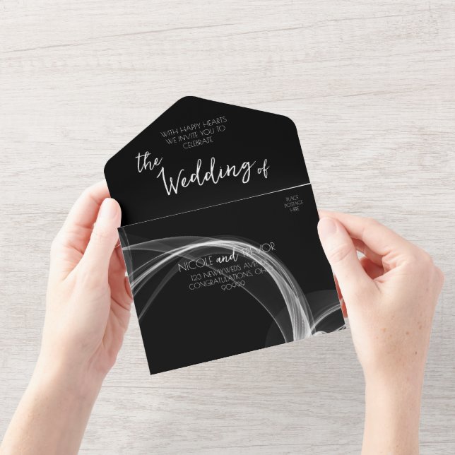 Erstellen Sie Ihre eigene benutzerdefinierte Rauch All In One Einladung (Eröffnung)