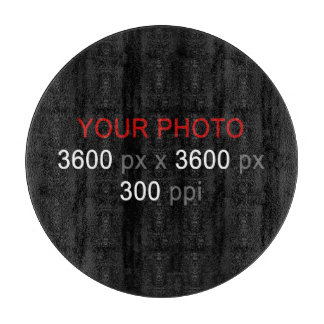 Erstellen Sie Ihre eigene benutzerdefinierte Runde Schneidebrett