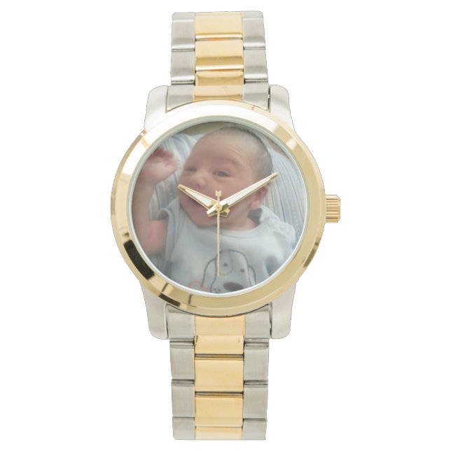 Erstellen Sie Ihre eigene benutzerdefinierte Zwei- Armbanduhr (Vorderseite)