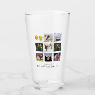 Erstellen Sie Ihre eigene BESTE FREUNDIN Foto Coll Glas