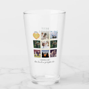 Erstellen Sie Ihre eigene BESTE FREUNDIN Foto Coll Glas