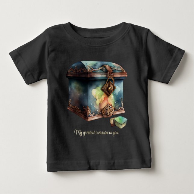 Erstellen Sie Ihre eigene Beste Wasserfarbe Baby T-shirt (Vorderseite)