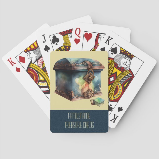 Erstellen Sie Ihre eigene Beste Wasserfarbe Spielkarten (Rückseite)