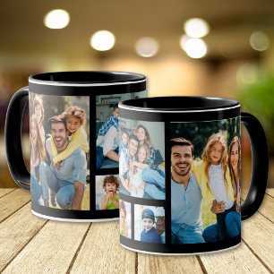 Erstellen Sie Ihre eigene Bildercollage mit 5 Foto Tasse