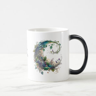 Erstellen Sie Ihre eigene Boho Wildblume Ivy Moon Verwandlungstasse
