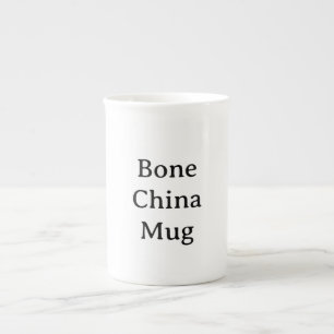 Erstellen Sie Ihre eigene Bone-China-Tasse Prozellantasse