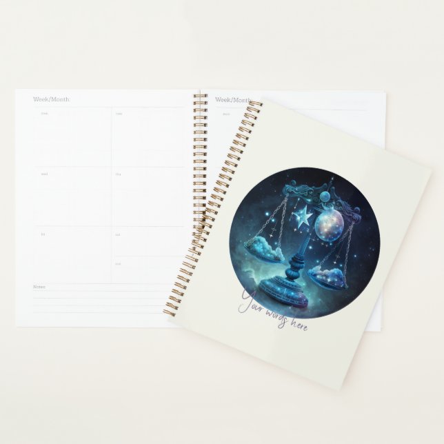 Erstellen Sie Ihre eigene Celestial Libra Zodiac Planer (Anzeige)