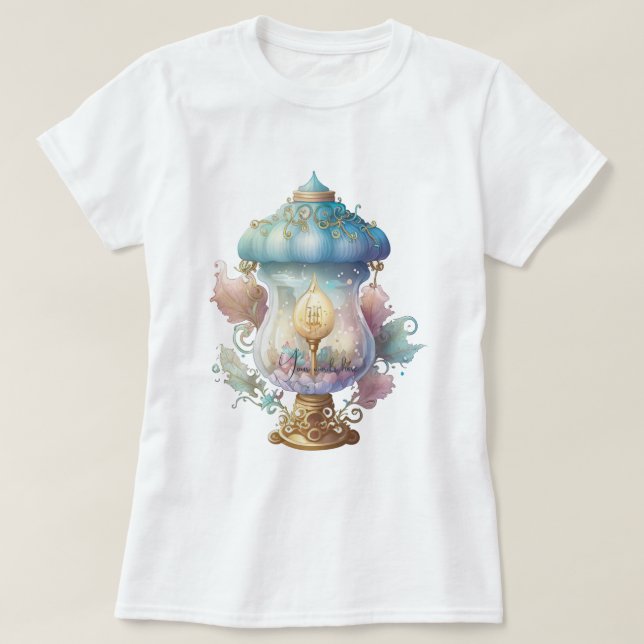 Erstellen Sie Ihre eigene charmante Lampe T-Shirt (Design vorne)