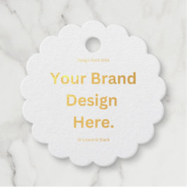 Erstellen Sie Ihre eigene Design- und Druckformel- Geschenkanhänger