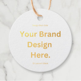 Erstellen Sie Ihre eigene Design- und Druckformel- Geschenkanhänger