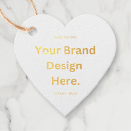 Erstellen Sie Ihre eigene Design- und Druckformel- Geschenkanhänger