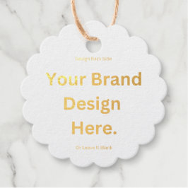 Erstellen Sie Ihre eigene Design- und Druckformel- Geschenkanhänger