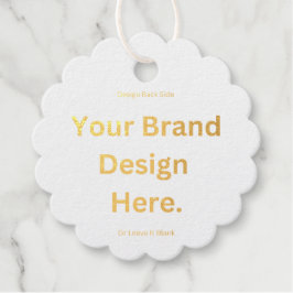 Erstellen Sie Ihre eigene Design- und Druckformel- Geschenkanhänger