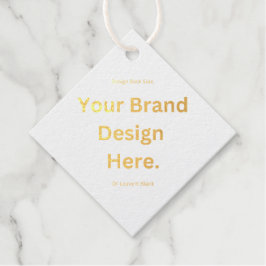 Erstellen Sie Ihre eigene Design- und Druckformel- Geschenkanhänger