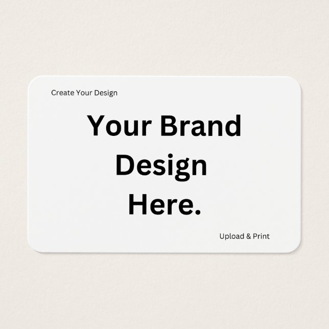 Erstellen Sie Ihre eigene Design- und Print-Visite (Vorderseite)