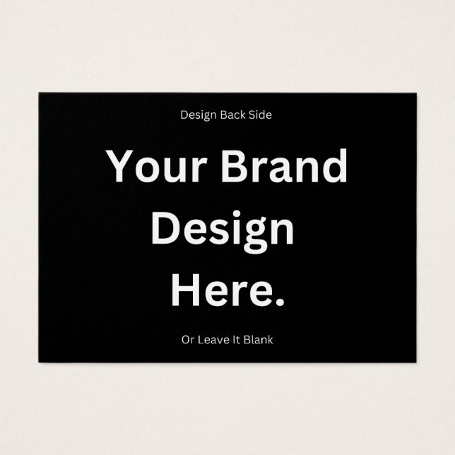 Erstellen Sie Ihre eigene Design- und Print-Visite (Vorderseite)