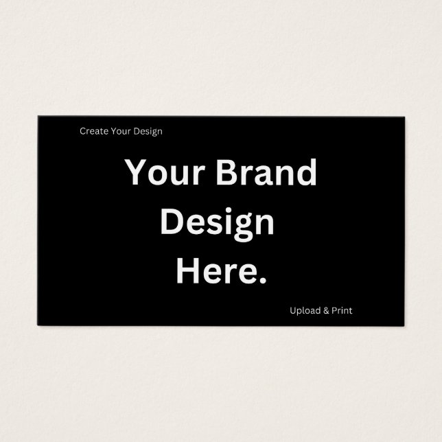 Erstellen Sie Ihre eigene Design- und Print-Visite (Vorderseite)