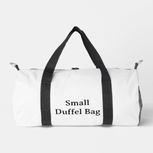 Erstellen Sie Ihre eigene einfache benutzerdefinie Duffle Bag