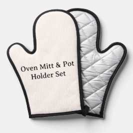 Erstellen Sie Ihre eigene einfache benutzerdefinie Ofenhandschuh