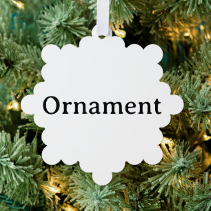 Erstellen Sie Ihre eigene einfache benutzerdefinie Ornament Karte