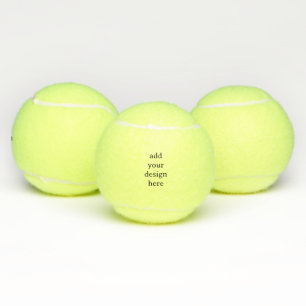 Erstellen Sie Ihre eigene einfache benutzerdefinie Tennisbälle