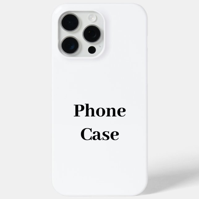 Erstellen Sie Ihre eigene einfache Markenförderung Case-Mate iPhone Hülle (Rückseite)
