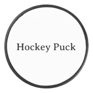 Erstellen Sie Ihre eigene einfache Markenförderung Eishockey Puck