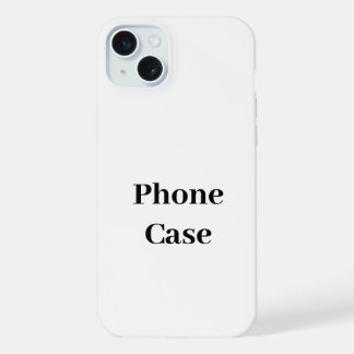 Erstellen Sie Ihre eigene einfache Markenförderung iPhone 15 Plus Hülle