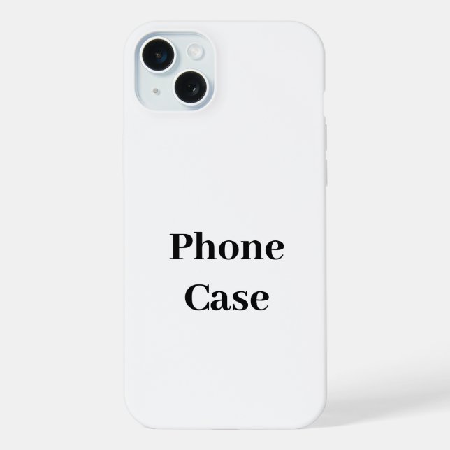 Erstellen Sie Ihre eigene einfache Markenförderung iPhone Hülle (Rückseite)