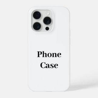 Erstellen Sie Ihre eigene einfache Markenförderung iPhone 15 Pro Hülle