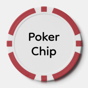 Erstellen Sie Ihre eigene einfache Markenförderung Pokerchips