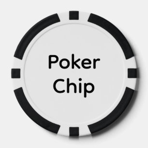 Erstellen Sie Ihre eigene einfache Markenförderung Pokerchips