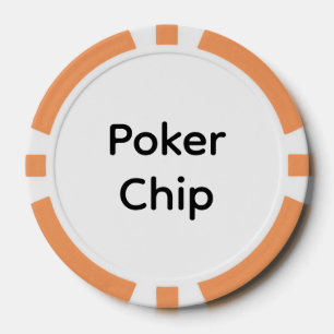 Erstellen Sie Ihre eigene einfache Markenförderung Pokerchips