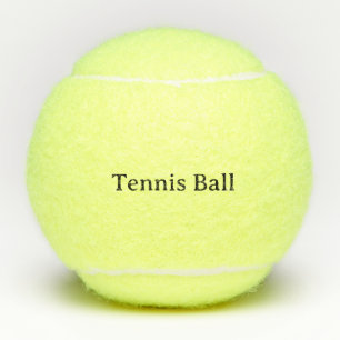 Erstellen Sie Ihre eigene einfache Markenförderung Tennisbälle