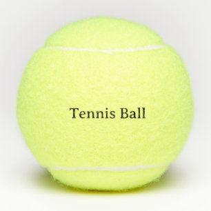 Erstellen Sie Ihre eigene einfache Markenförderung Tennisbälle