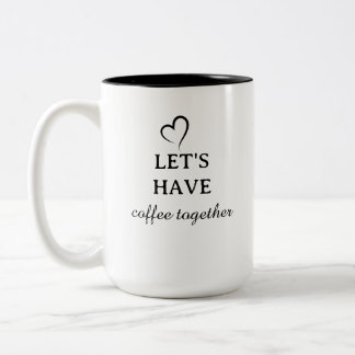 Erstellen Sie Ihre eigene einfache Markenförderung Zweifarbige Tasse