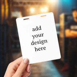 Erstellen Sie Ihre eigene einfache vertikale 4"x5" Ausweis