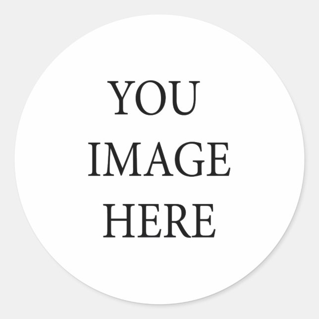 Erstellen Sie Ihre eigene Einladung Runder Aufkleber (Vorderseite)