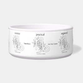 Erstellen Sie Ihre eigene elegante Schwarz-Weiß-Ka Napf