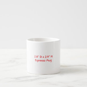Erstellen Sie Ihre eigene Espresso-Tasse Espressotasse