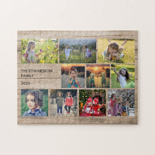 Erstellen Sie Ihre eigene Familienfotocollage Puzzle