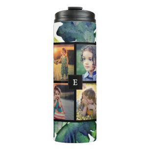 Erstellen Sie Ihre eigene Familienfotocollage  Thermosbecher