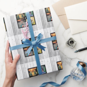 Erstellen Sie Ihre eigene Familienkollektion mit M Geschenkpapier