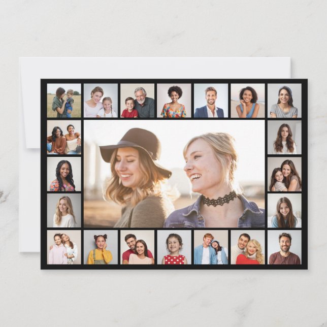 Erstellen Sie Ihre eigene Farbe für 21 Collage. Karte (Vorderseite)