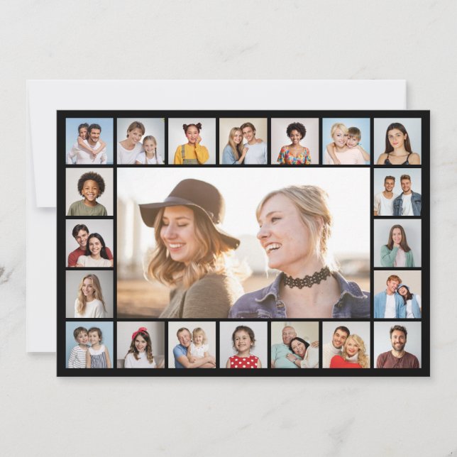 Erstellen Sie Ihre eigene Farbe für 21 Collage. Karte (Vorderseite)