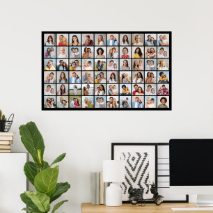 Erstellen Sie Ihre eigene Farbe für 60 Bilder-Coll Poster